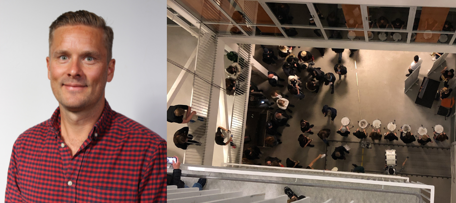 Fredrik Lindvall Dejert, biträdande rektor på YBC gymnasium.