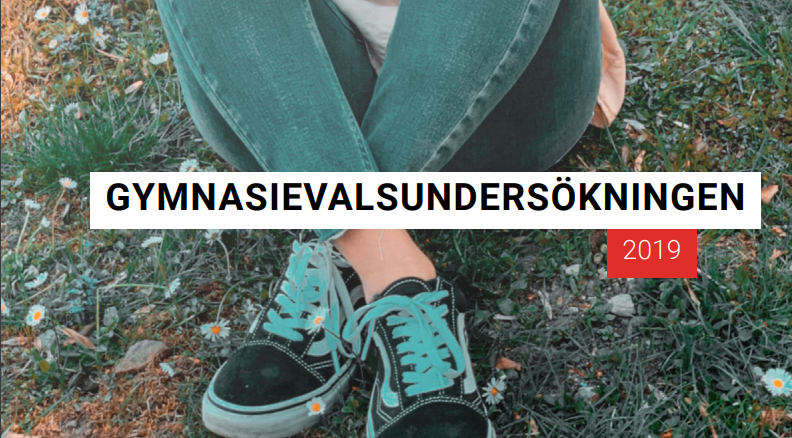 Gymnasievalsundersökningen 2019 Gymnasievalsundersökningen 2019